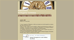 Desktop Screenshot of horlogerie-comtoise.fr